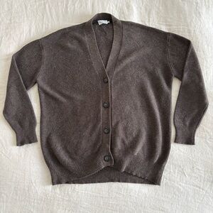 The Reset R Label Oversized Cashmere Wool Blend Cardigan Women’s S Cottagecore